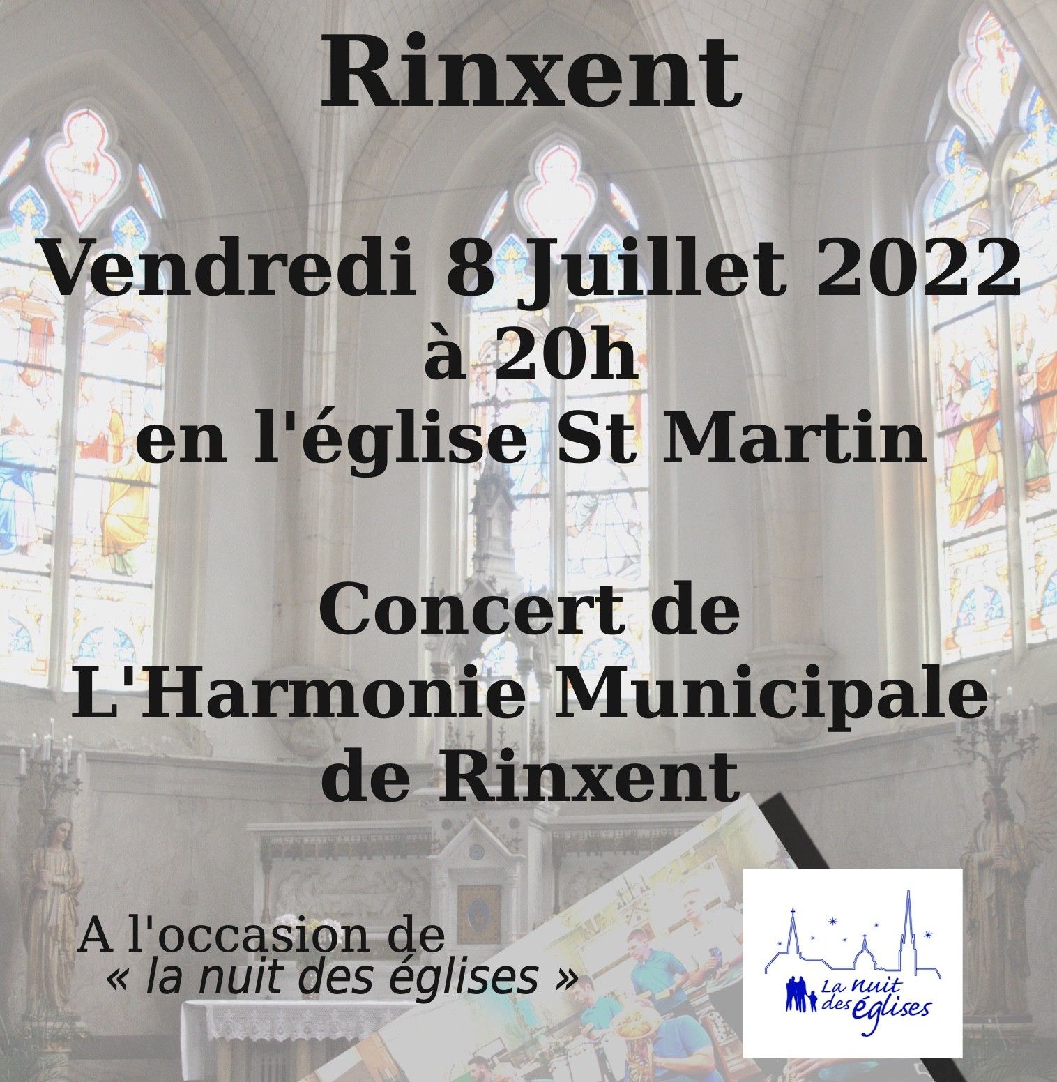 Concert de L'Harmonie Municipale de Rinxent