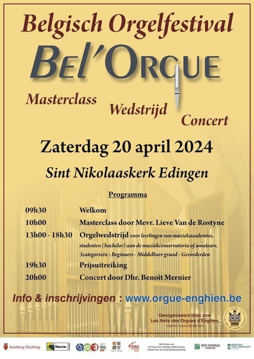 Bel'Orgue - Belgisch Orgelfestival
