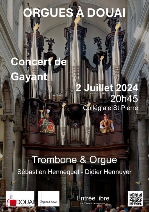 Trombone and organ at the collegiate church