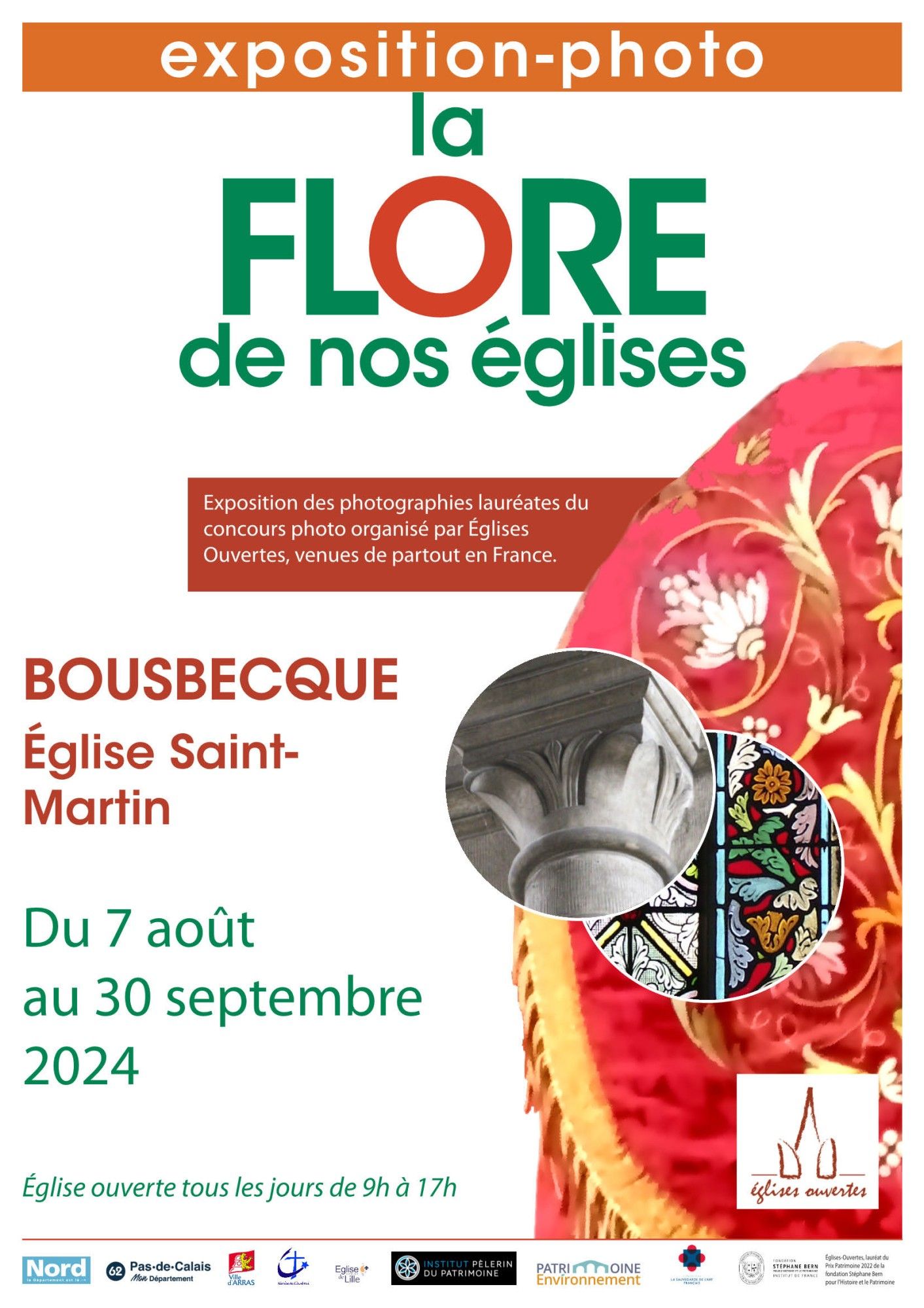 La flore dans les églises