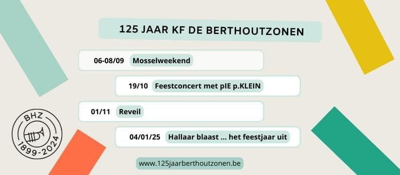 Hallaar Blaast.... het feestjaar uit