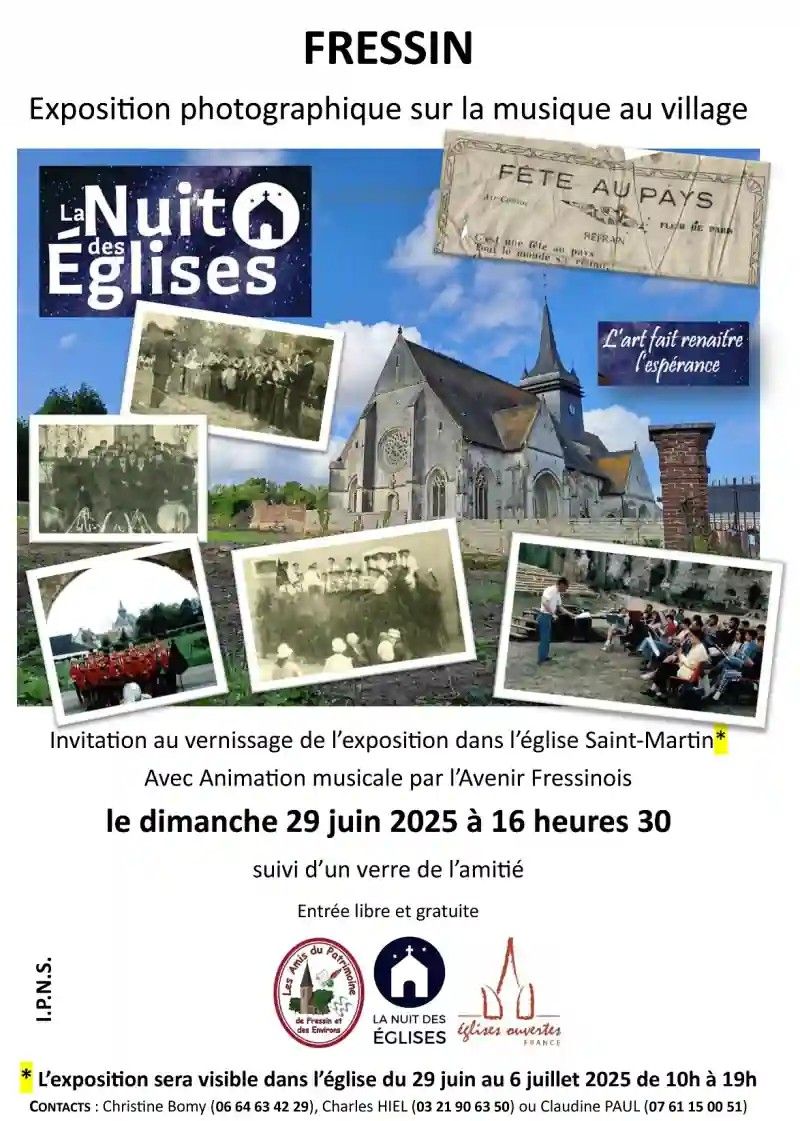 Ausstellung - Musik in Fressin