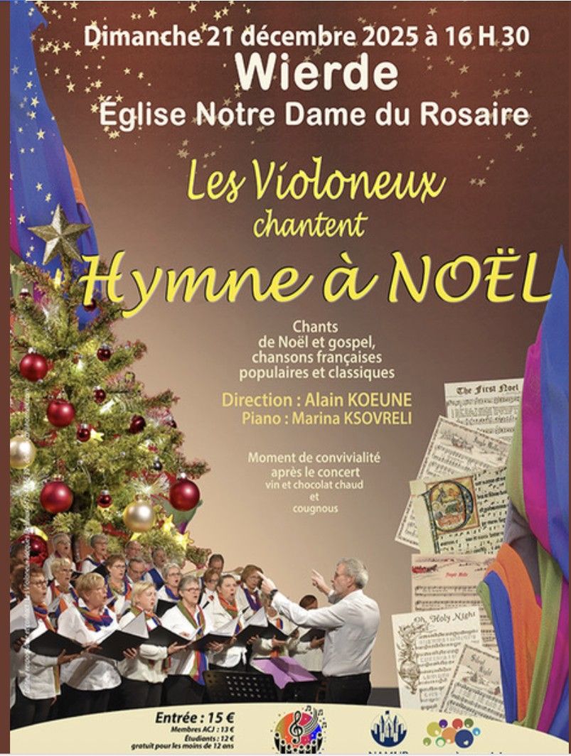 De Violoneux zingen Hymne à Noël
