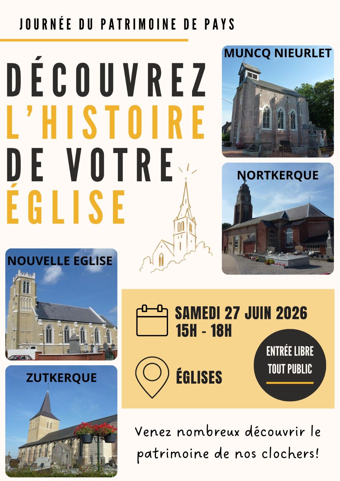 Ontdek de geschiedenis van uw kerk