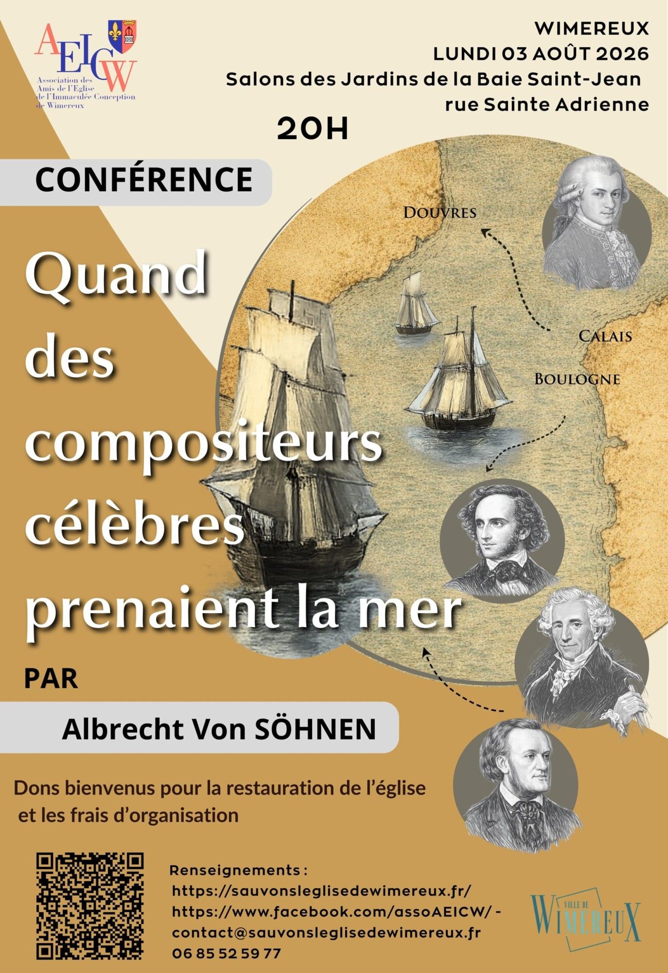Quand les compositeurs célèbres prenaient la mer