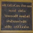 Commemorative Inscription