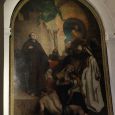 "La prédication de saint Antoine", tableau de Portaels (19e s)