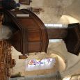The pulpit hanging