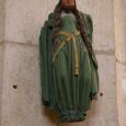 Statue de sainte Wilgeforte
